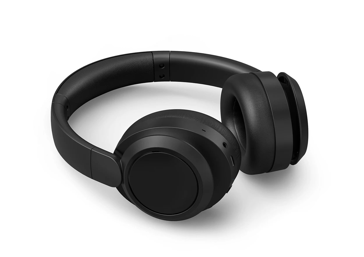 Наушники Philips TAH6509 Over-ear ANC Hi-Res Wireless Mic Black (TAH6509BK/00)фото6