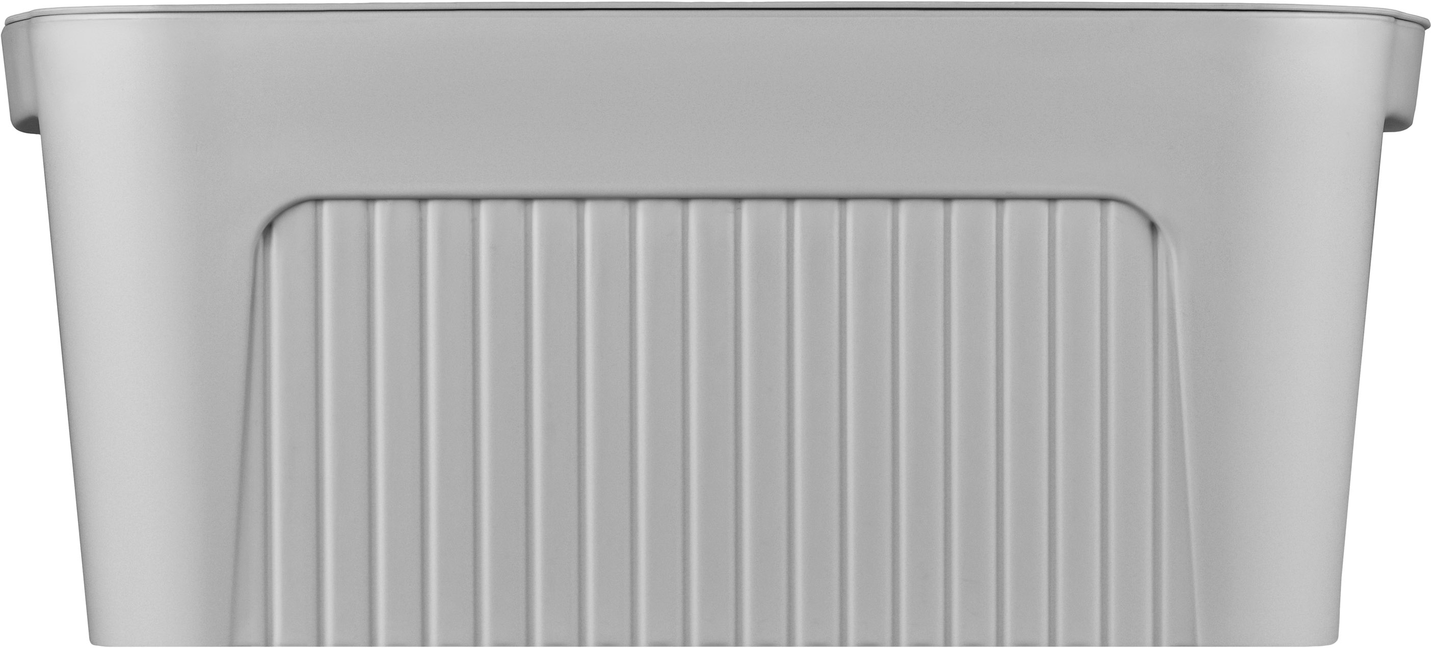 Кошик для зберігання ARDESTO 32х21.5х14см з кришкою 6л сірий (ARHC2506G)фото3