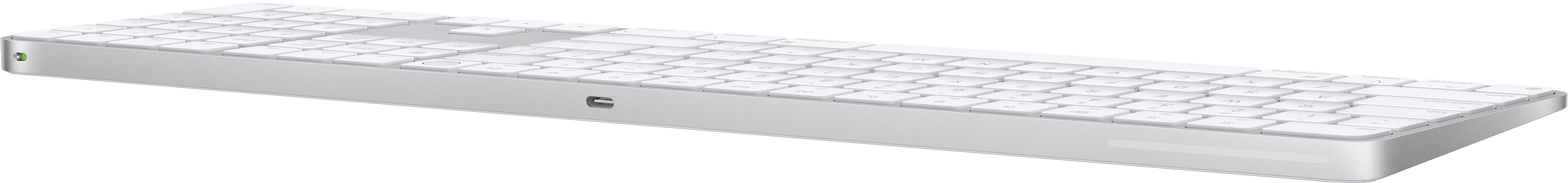 Клавіатура Apple Magic Keyboard with Touch ID and Numeric Keypad for Mac with Apple silicon Ukrainian White (MXK73UA/A)фото4
