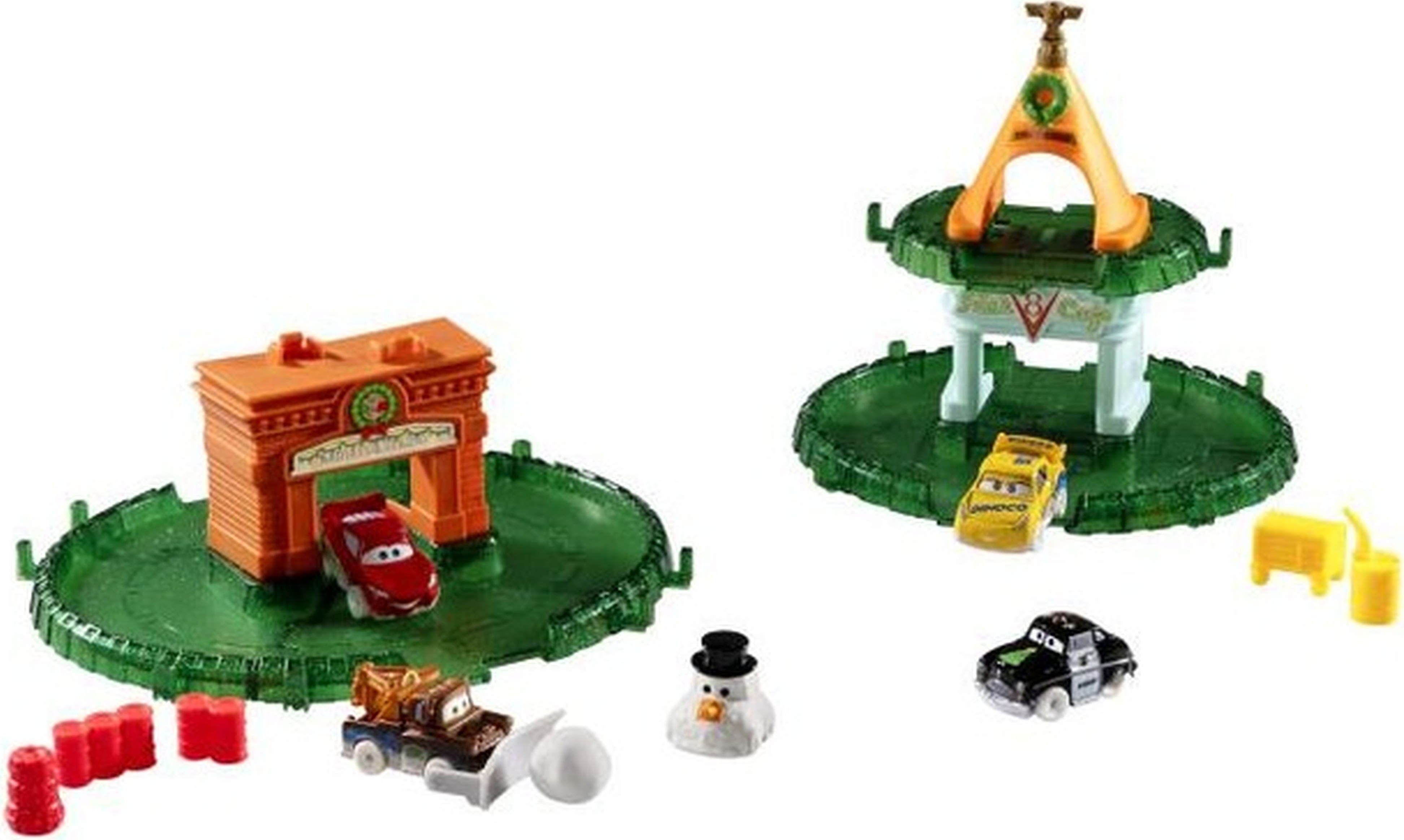 Адвент-календарь с минигонщиками Disney «Тачки» (HXT34) фото 3