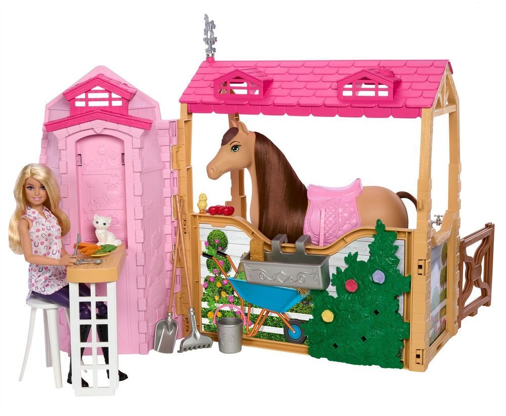 Набір Barbie "Чудова стайня для конячки" (HXJ44)фото