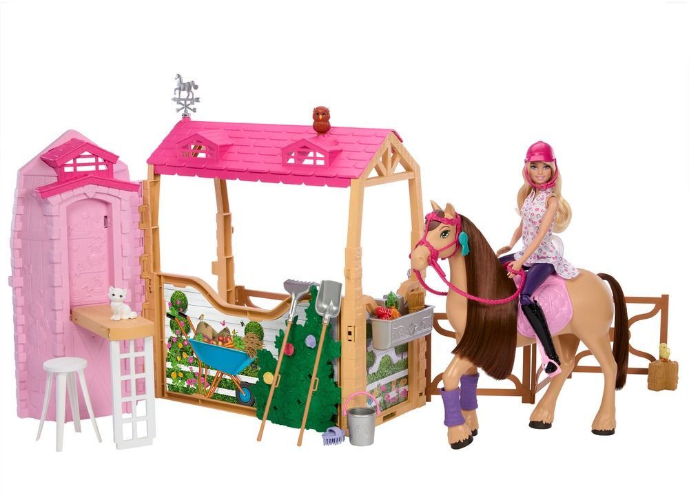 Набір Barbie "Чудова стайня для конячки" (HXJ44)фото