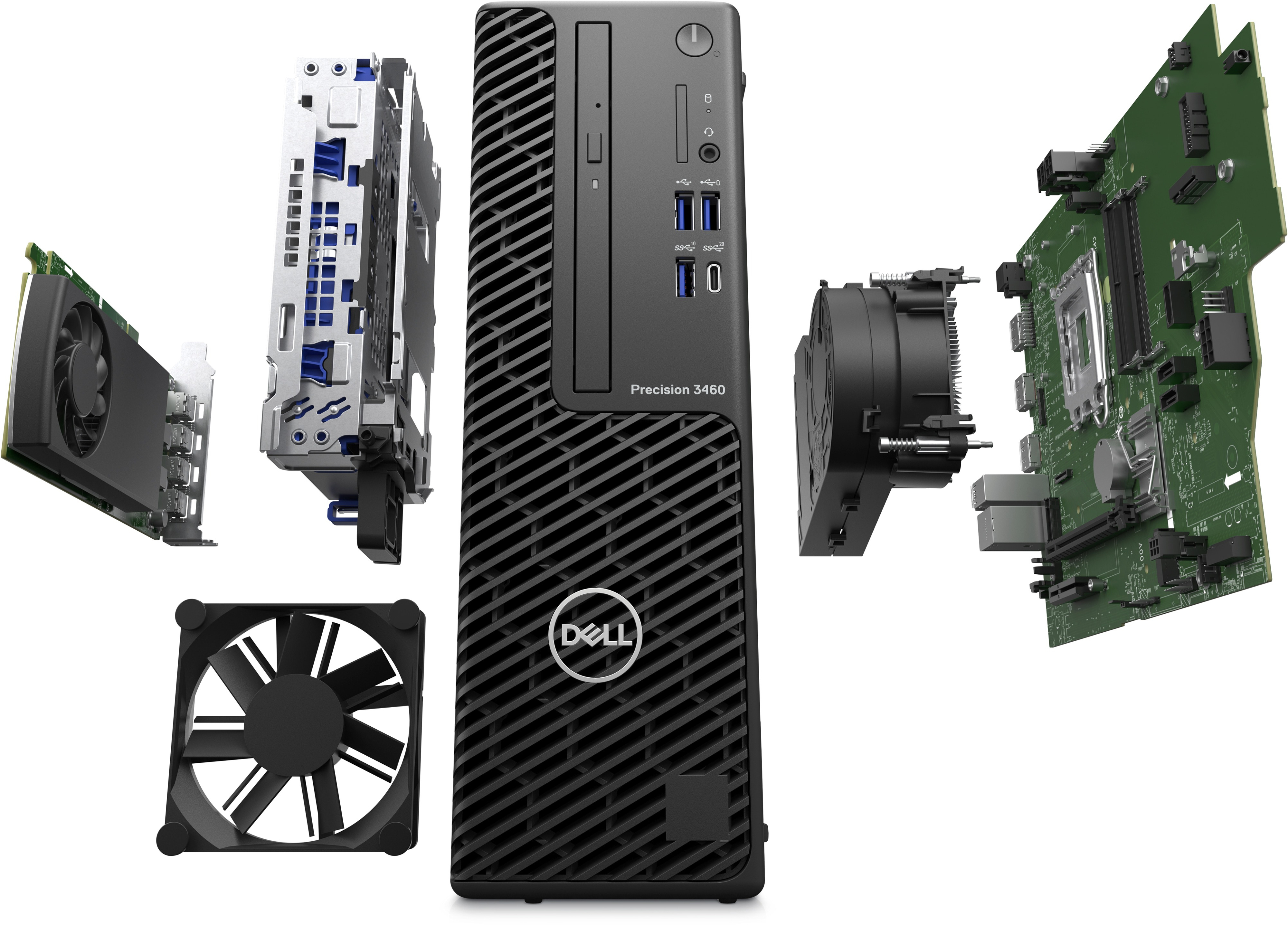 Робоча станція DELL Precision 3460 SFF (N304P3460SFF)фото5