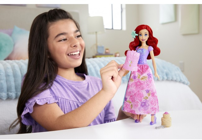 Набор-сюрприз с Ариэль «Крути и прояви» Disney Princess (HTV88) фото 9