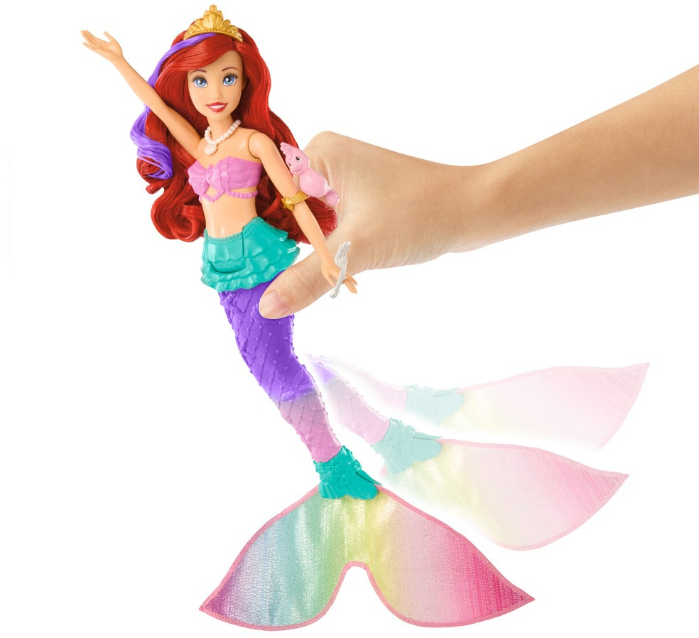 Кукла-русалочка Ариэль «Цветные эффекты» Disney Princess (HPD43) фото 6