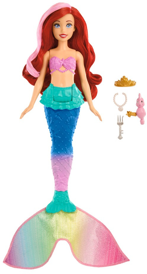 Кукла-русалочка Ариэль «Цветные эффекты» Disney Princess (HPD43) фото 3