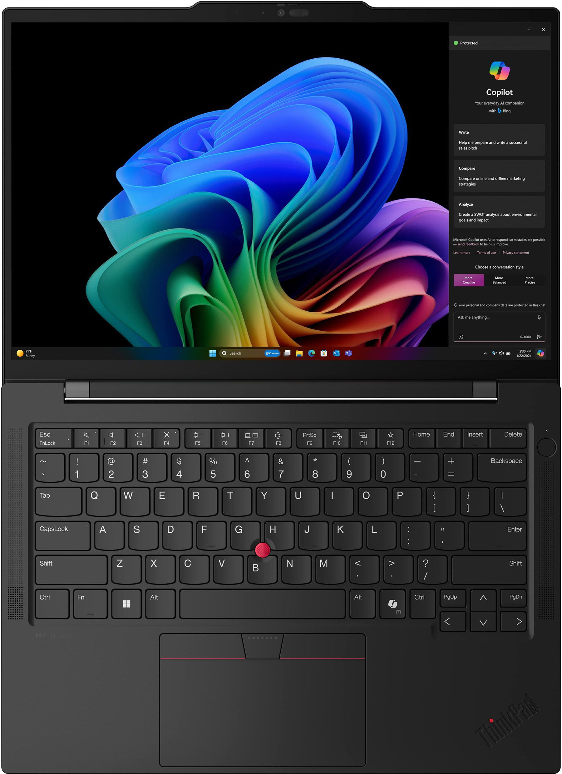 Ноутбук Lenovo ThinkPad T14s Gen 6 (21N10009RA) фото 6