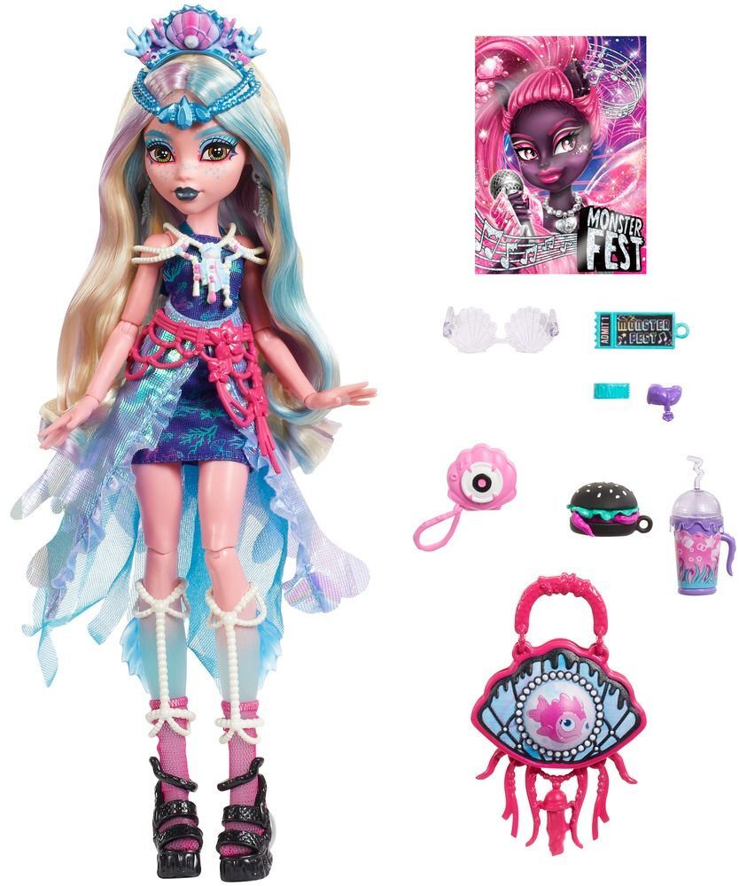 Кукла Лагуна «Монстро-фестиваль» Monster High (HXH82) фото 6