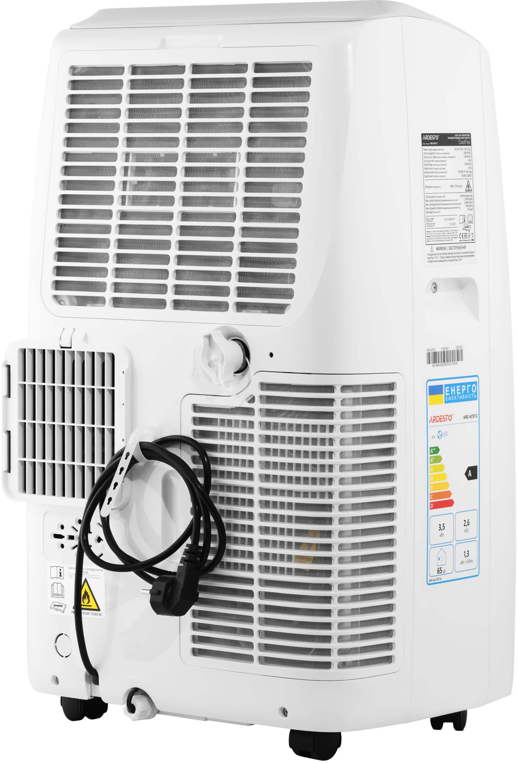 Мобільний кондиціонер ARDESTO ARD-ACM12фото