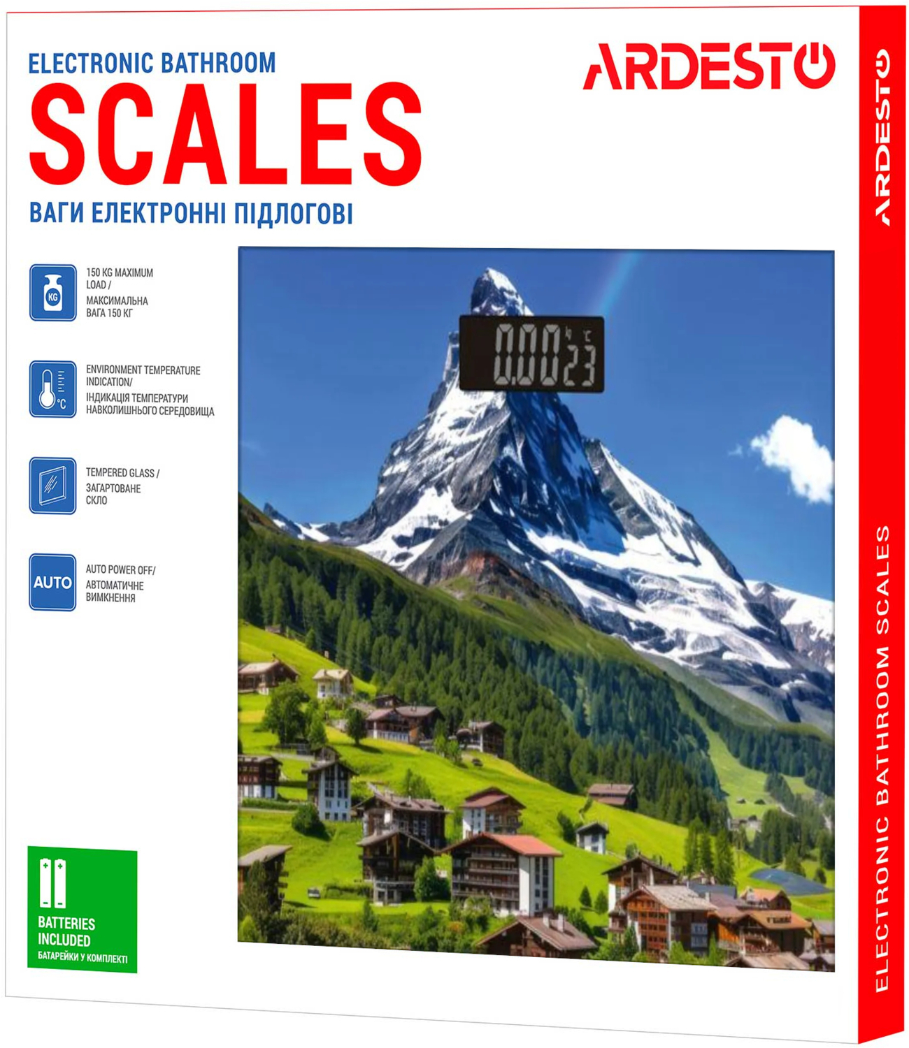 Ваги напольні Ardesto SCB-965MATTERHORNфото