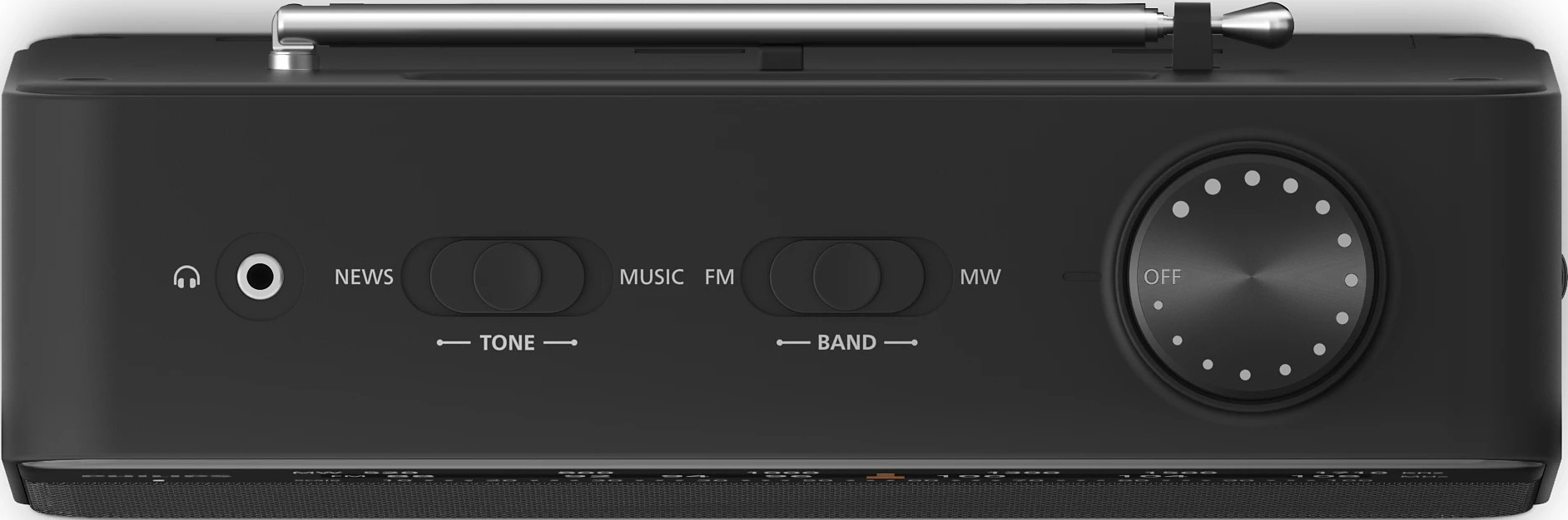 Портативне радіо Philips TAR2509 FM/MW, mono 300 mW, AUX 3.5mm, 2хLR20фото