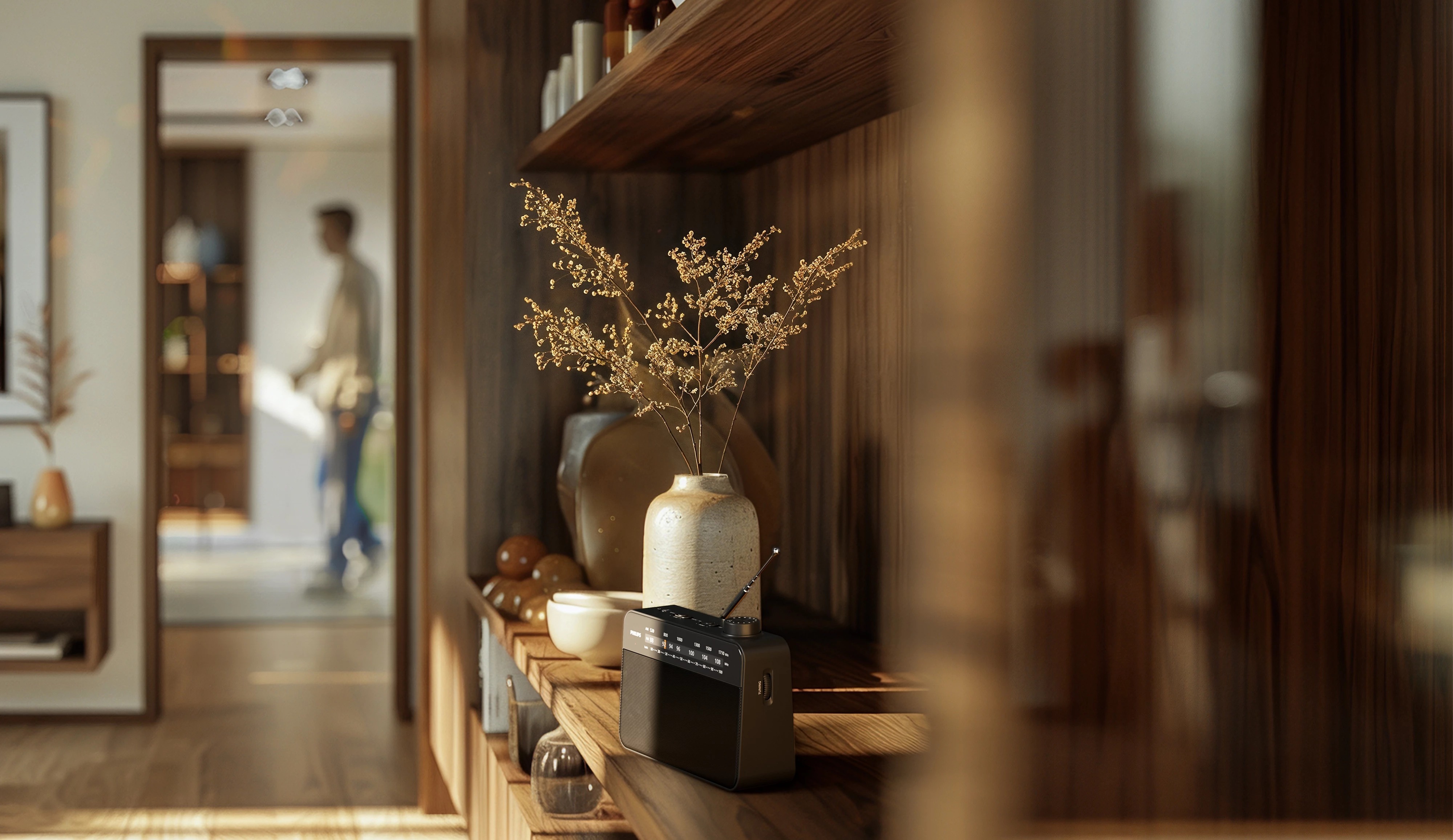 Портативне радіо Philips TAR2509 FM/MW, mono 300 mW, AUX 3.5mm, 2хLR20фото