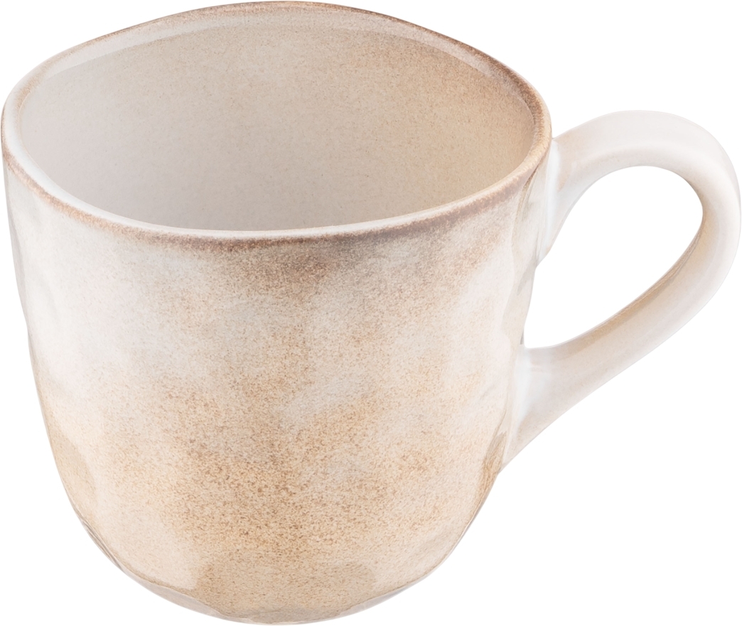 Чашка ARDESTO Umbria, 380мл, кераміка, бежевийфото