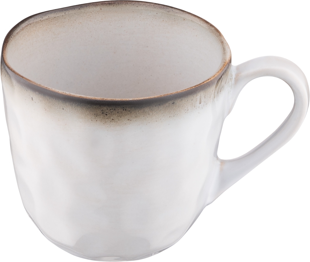 Чашка Ardesto Umbria, 380мл, кераміка, сірий світлийфото3