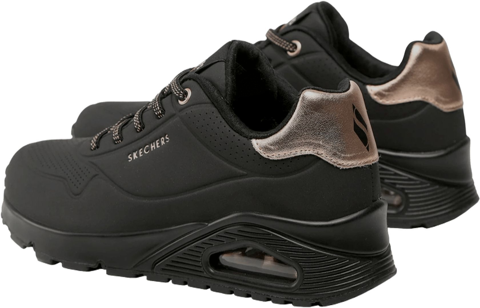 Кросівки жіночі Skechers Uno – Shimmer Away 155196 BBK 35 (5 US) чорніфото10