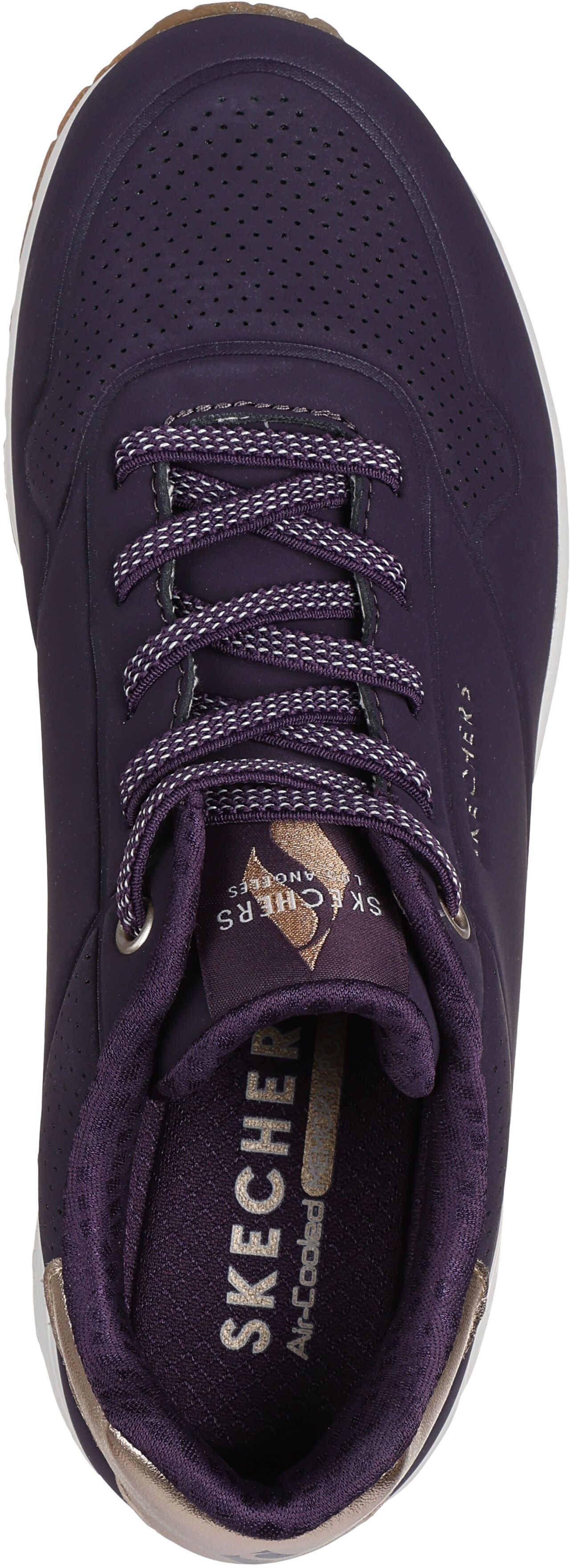 Кросівки жіночі Skechers Uno – Shimmer Away 155196 DKPR 36 (6 US) фіолетовіфото4