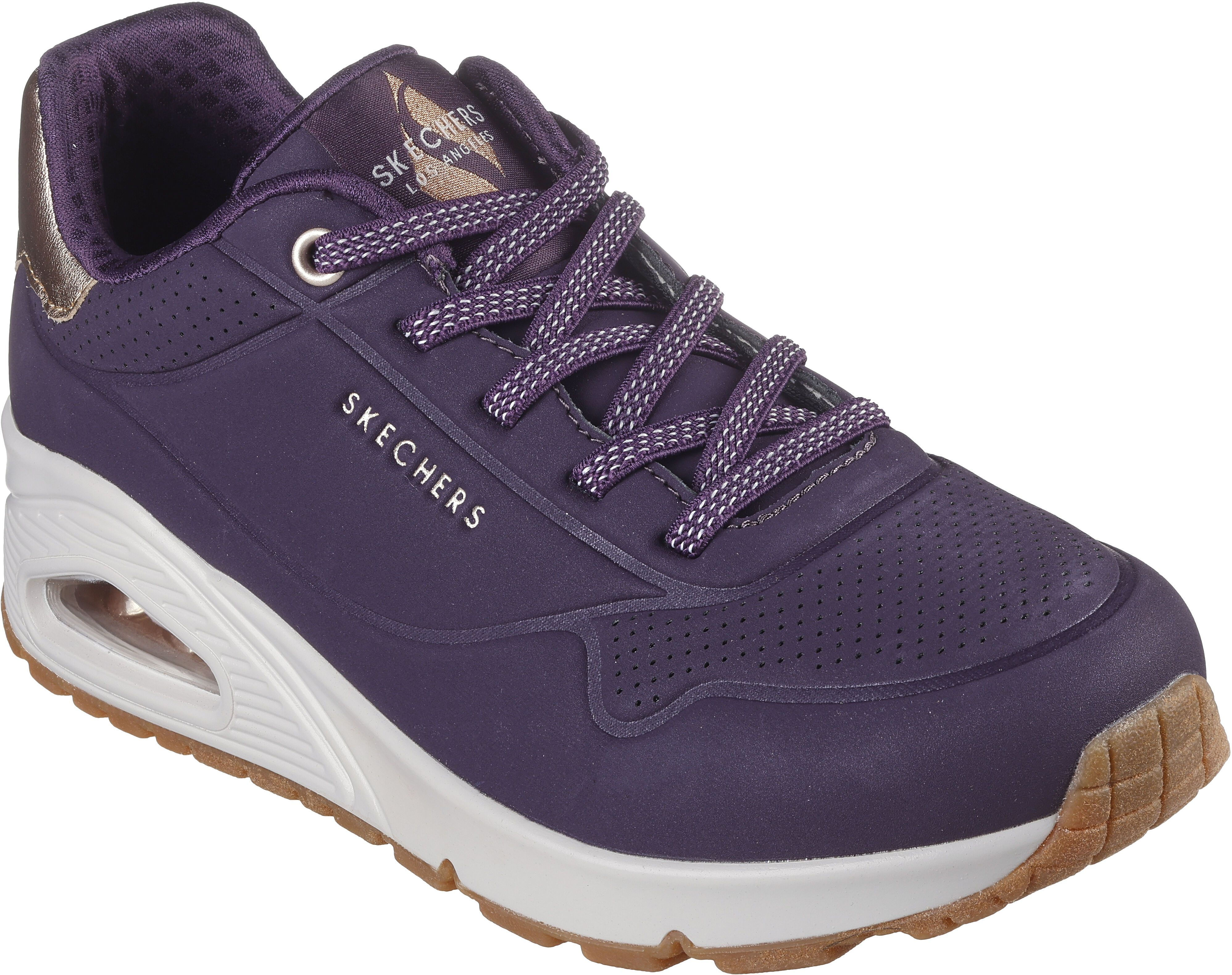 Кросівки жіночі Skechers Uno – Shimmer Away 155196 DKPR 36 (6 US) фіолетовіфото3