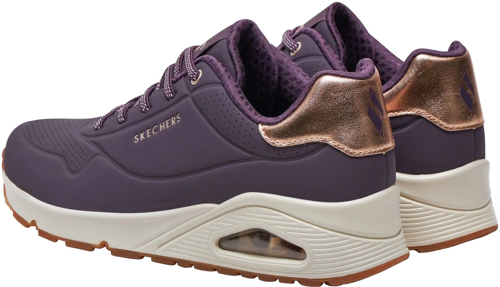 Кросівки жіночі Skechers Uno – Shimmer Away 155196 DKPR 36 (6 US) фіолетовіфото9