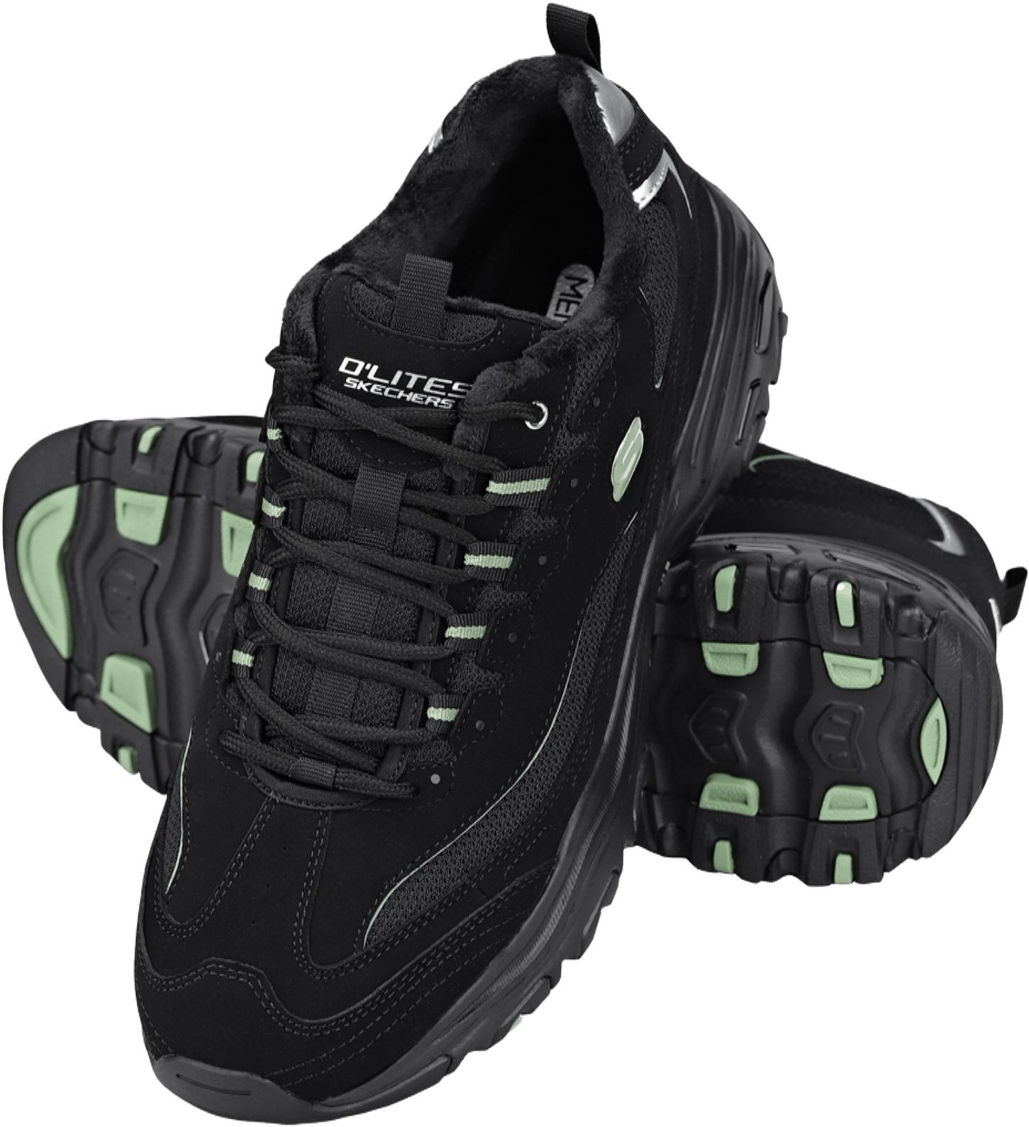 Кроссовки мужские Skechers D'Lites 1.0 894268 BKOL 43 (10 US) черные фото 5