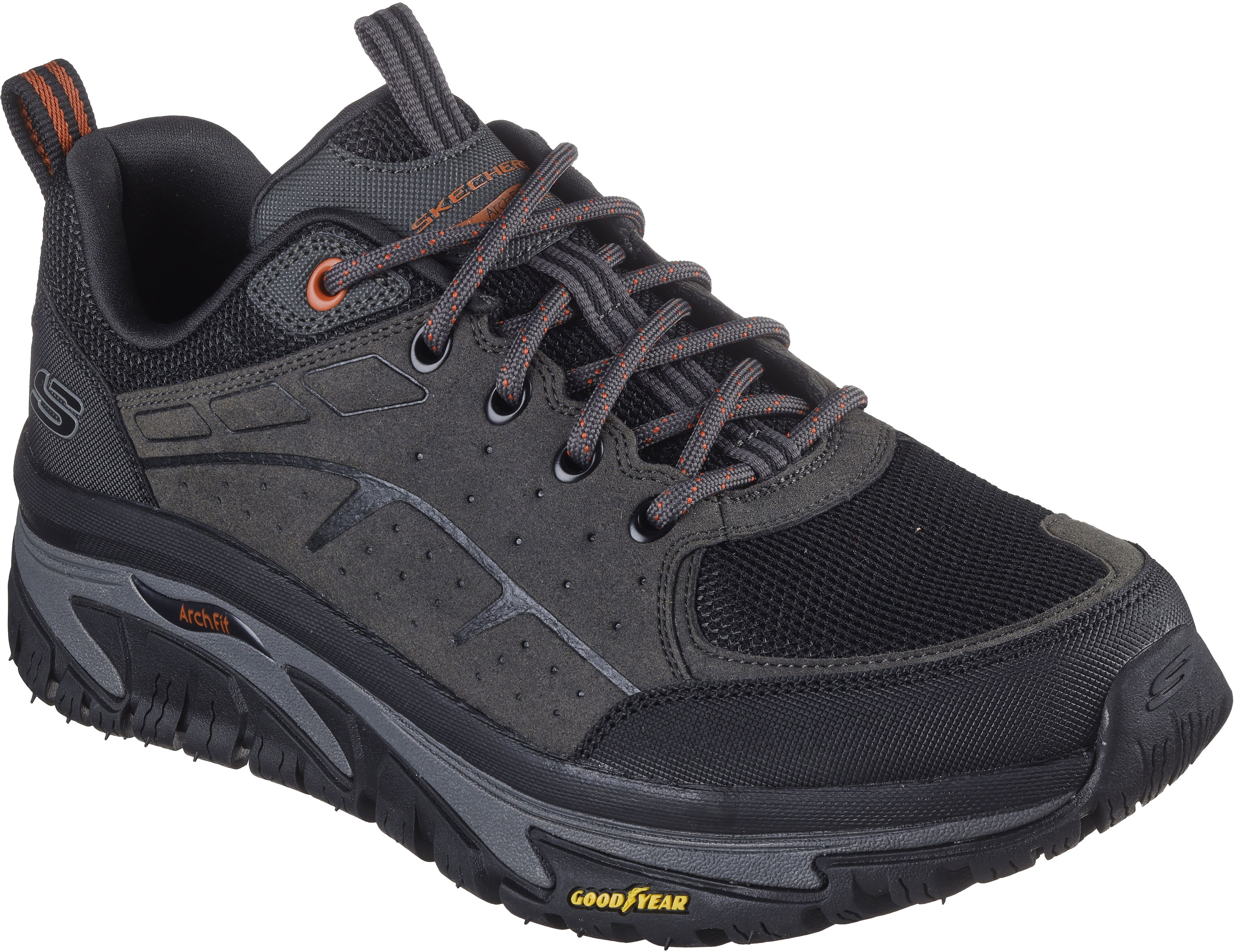 Кроссовки мужские Skechers Arch Fit Road Walker 237488 CCBK 45 (11 US) серые фото 3