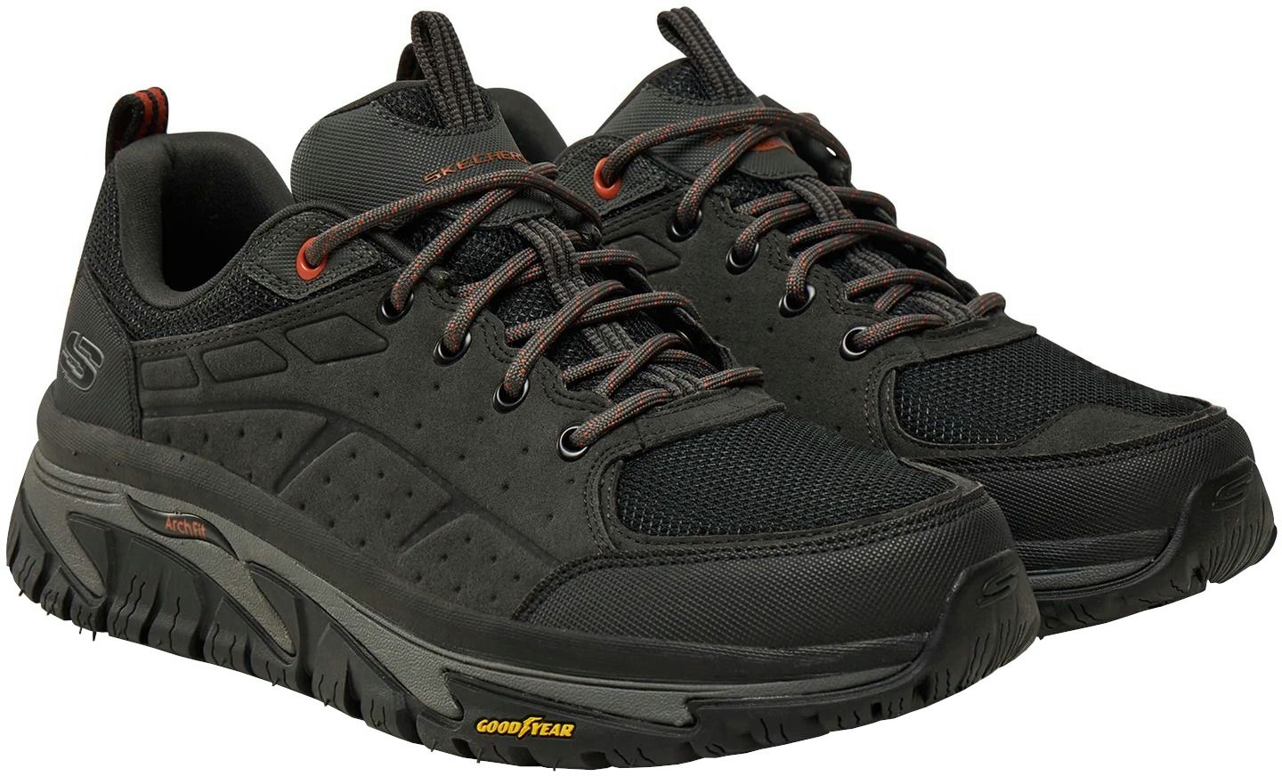 Кроссовки мужские Skechers Arch Fit Road Walker 237488 CCBK 45 (11 US) серые фото 5