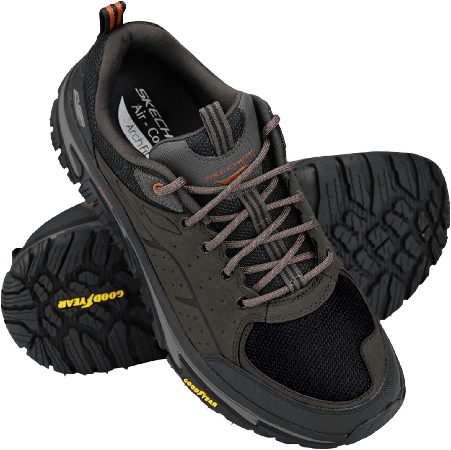 Кроссовки мужские Skechers Arch Fit Road Walker 237488 CCBK 45 (11 US) серые фото 6