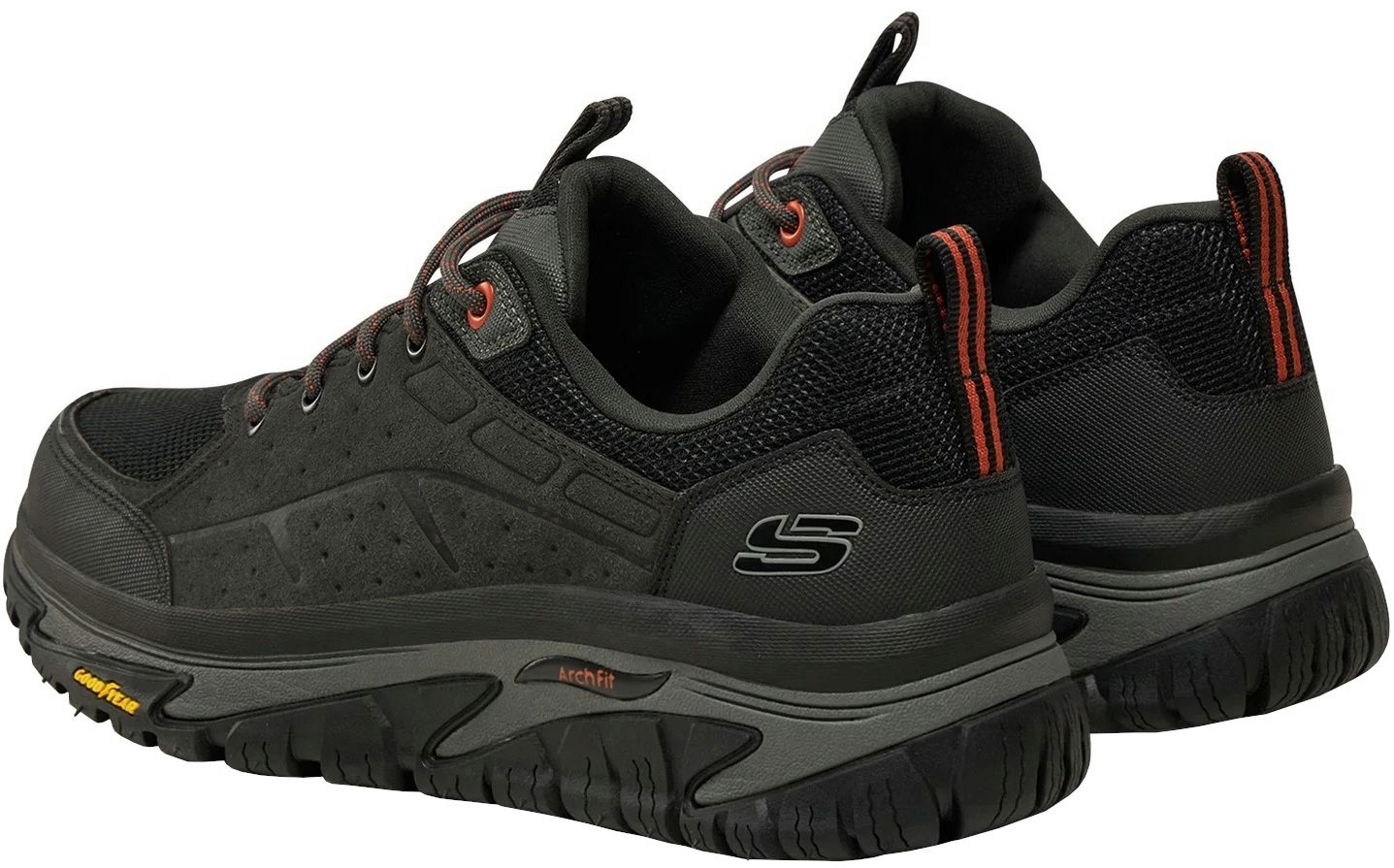 Кроссовки мужские Skechers Arch Fit Road Walker 237488 CCBK 45 (11 US) серые фото 9