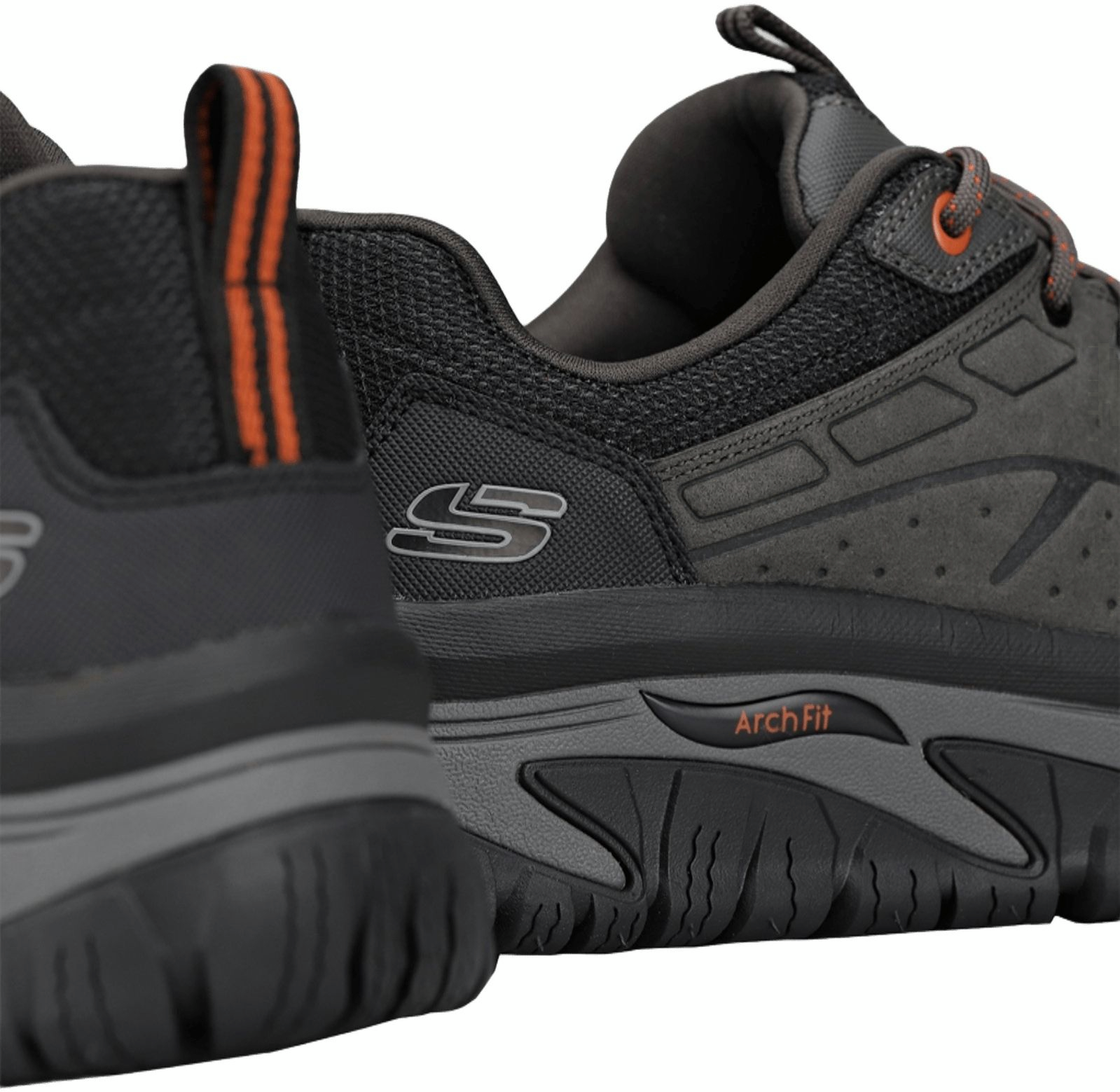 Кроссовки мужские Skechers Arch Fit Road Walker 237488 CCBK 45 (11 US) серые фото 10