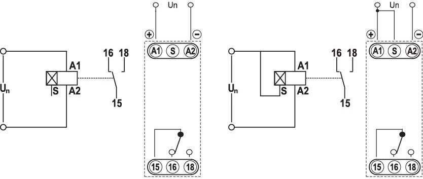 Імпульсне реле ETI, CRM-2H UNI 12-240V AC/DC (2470003)фото2