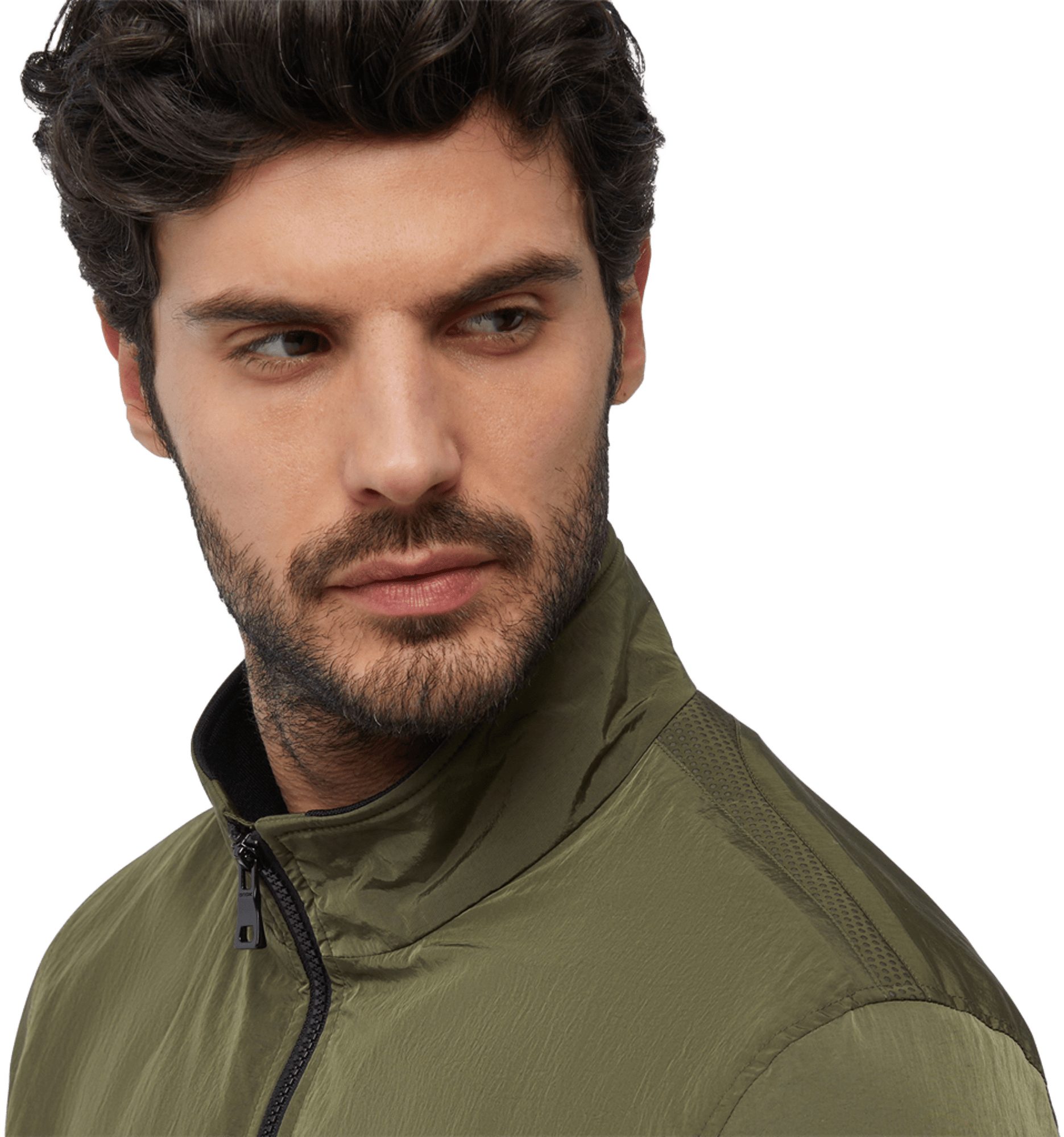 Демисезонная куртка Geox Deiven Bomber M4522S-T3079-F3511 50 хаки фото 6