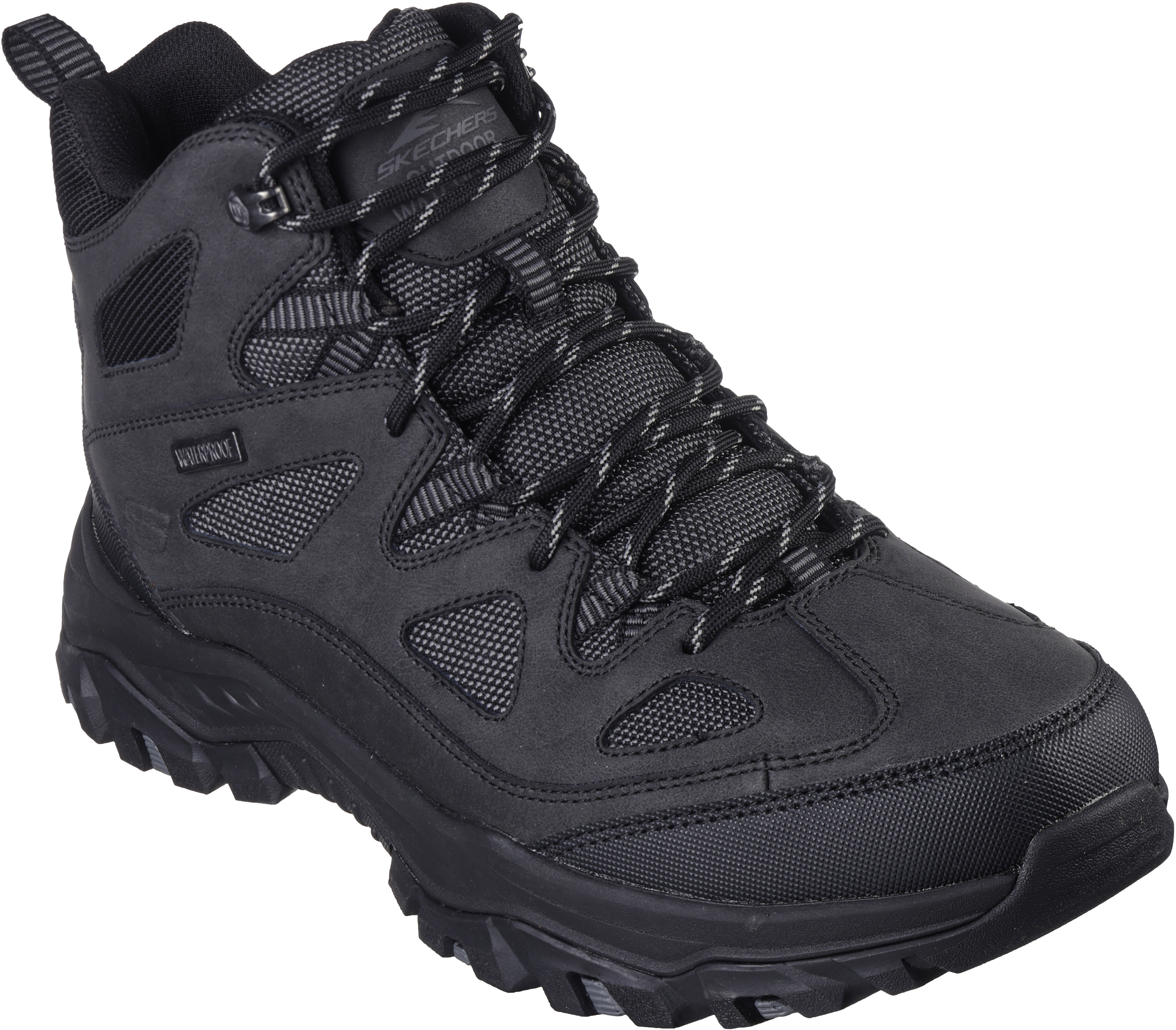 Ботинки мужские Skechers Relaxed Fit Rickter - Bodine 204911 BLK 42 (9 US) черные фото 