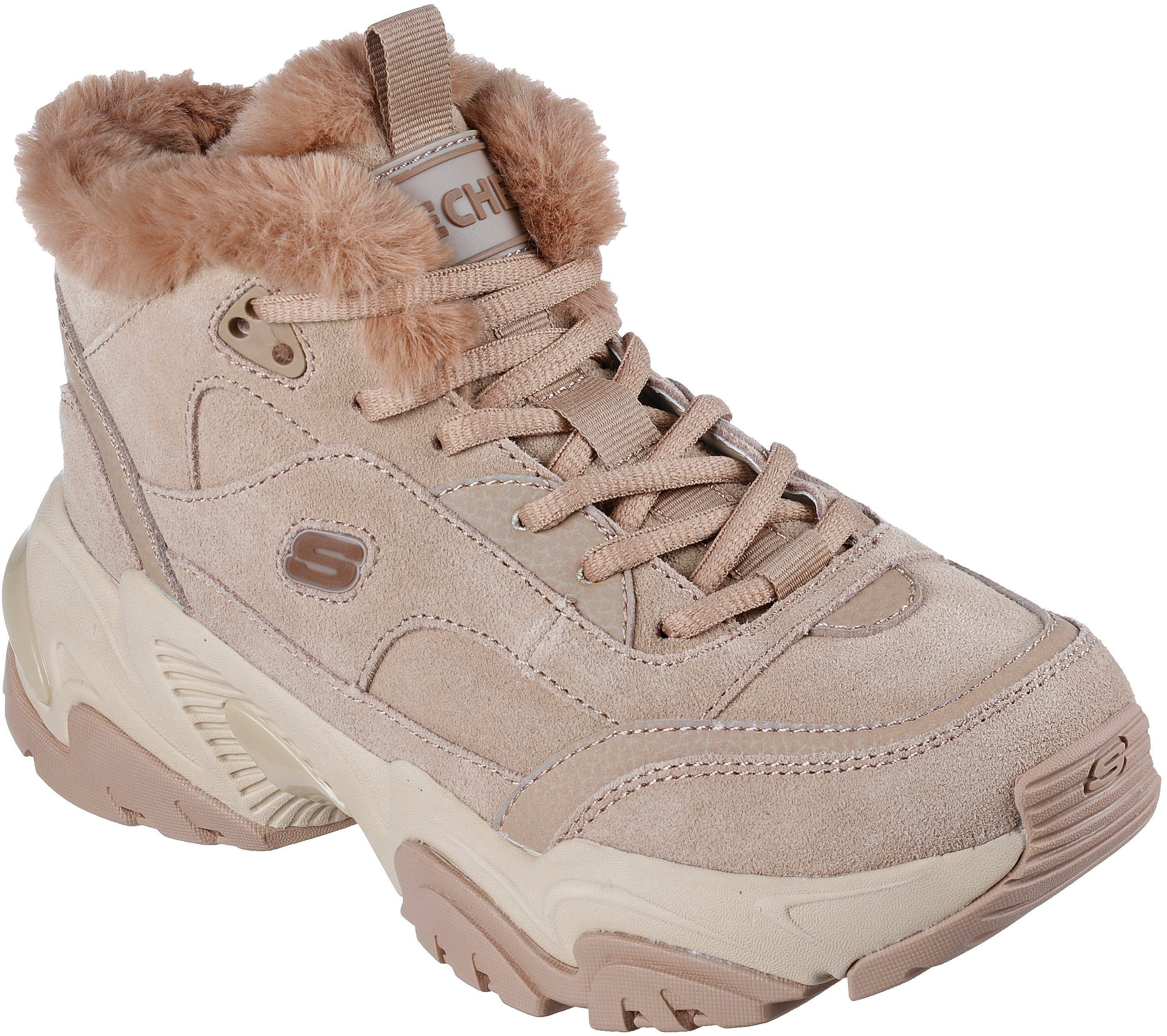 Ботинки женские Skechers Stamina 167338 TAN 35 (5 US) бежевые фото 3