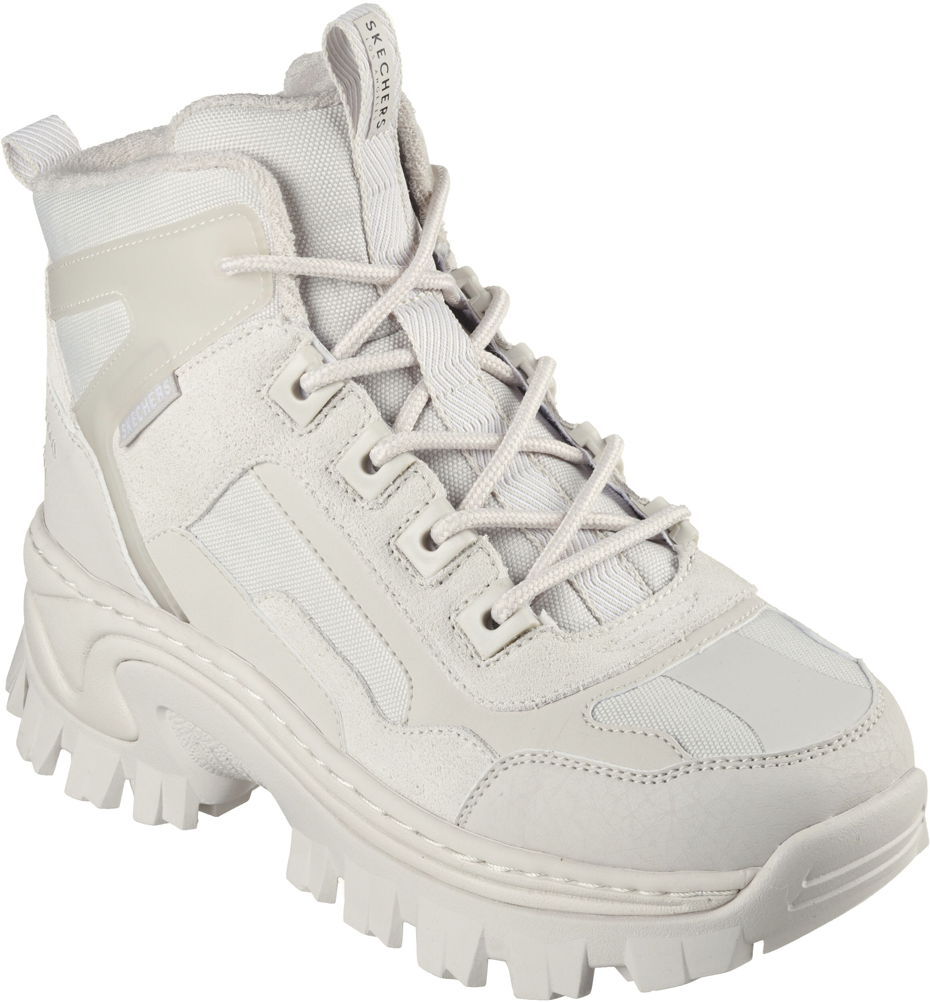 Ботинки женские Skechers Hi-Ryze - I Want Tread 177242 OFWT 37.5 (7.5 US) белые фото 3