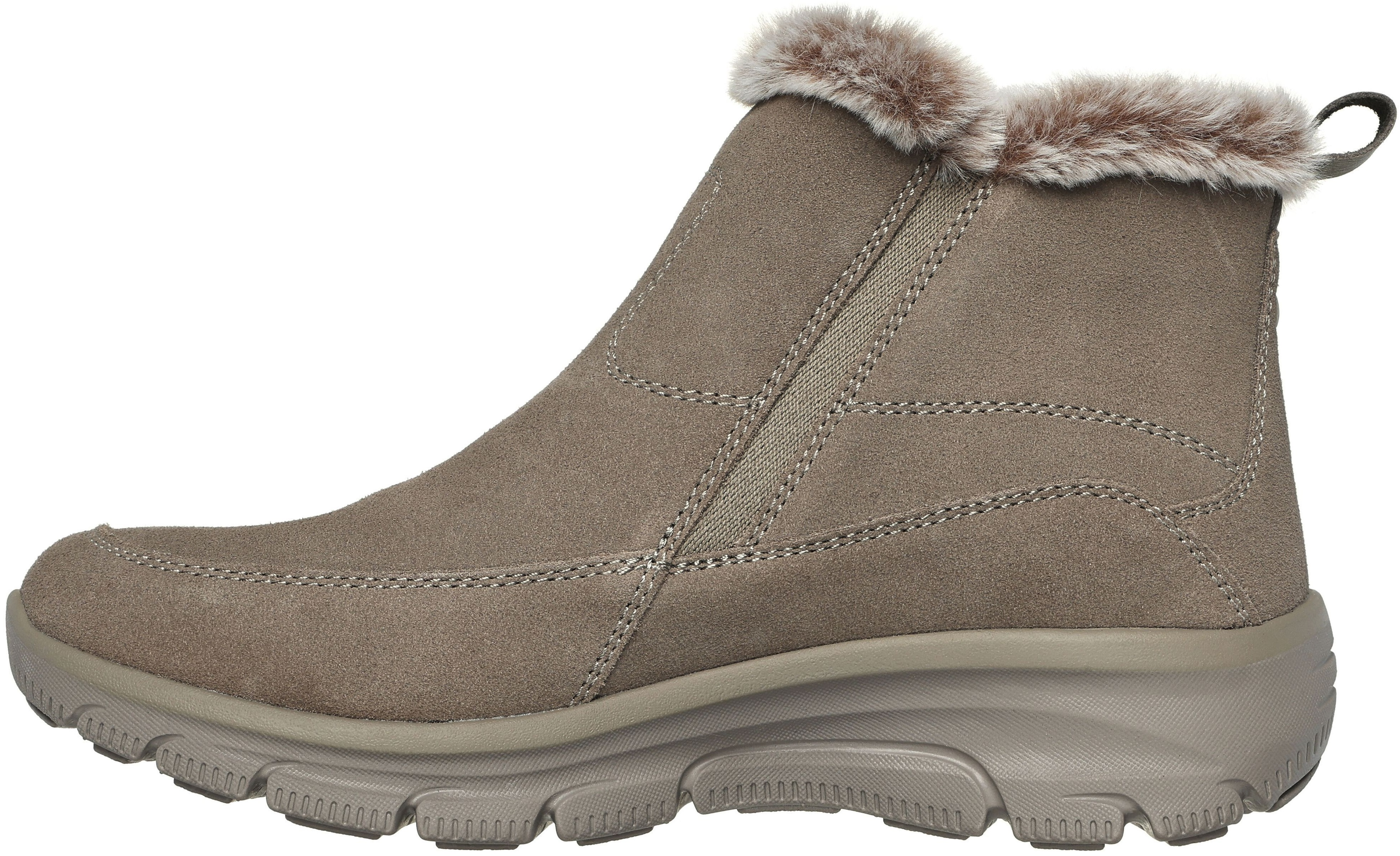 Ботинки женские Skechers Relaxed Fit: Easy Going - Cool Zip 167862 TPE 38.5 (8.5 US) бежевые фото 2