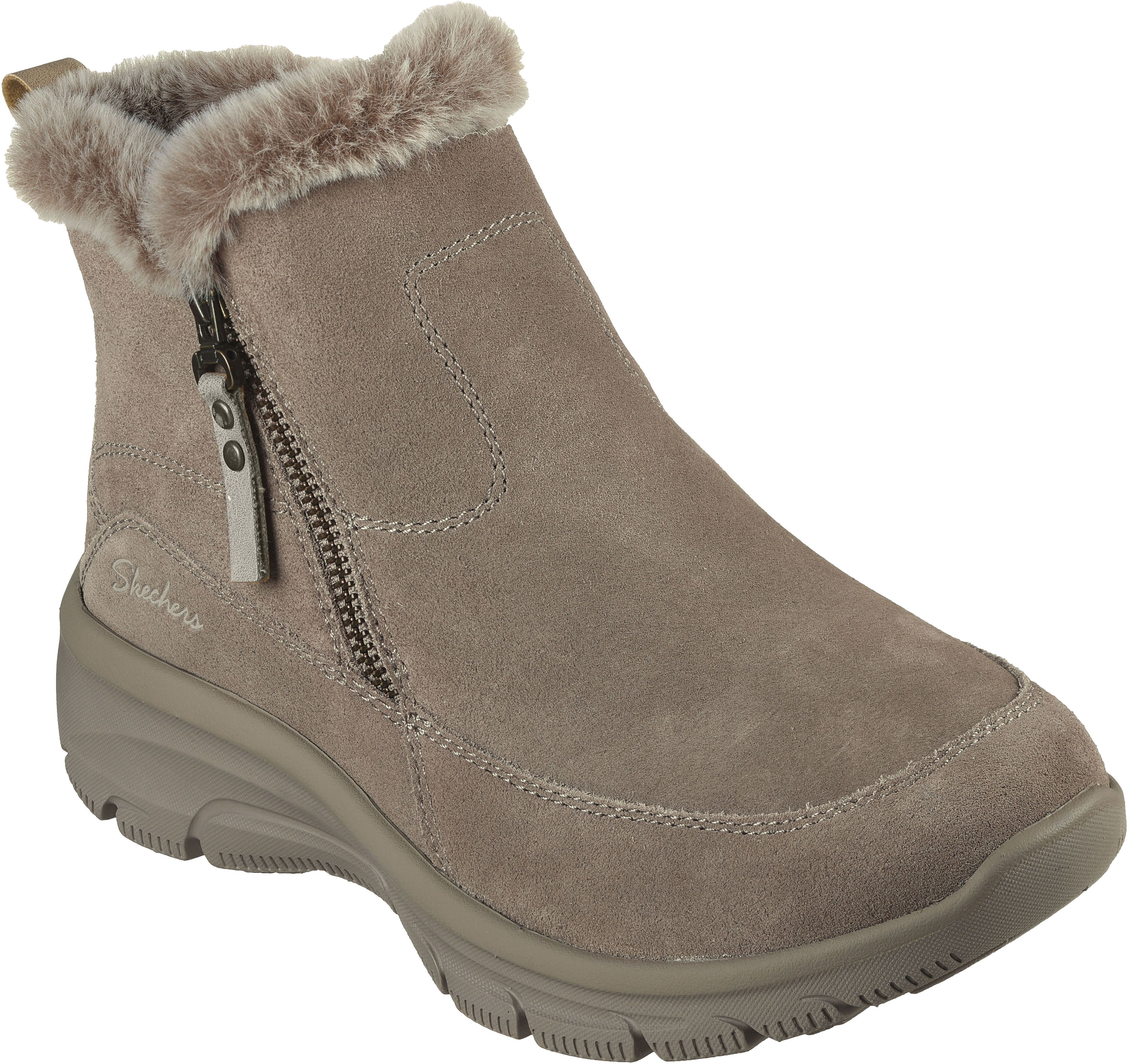Черевики жіночі Skechers Relaxed Fit: Easy Going - Cool Zip 167862 TPE 38 (8 US) бежевіфото3