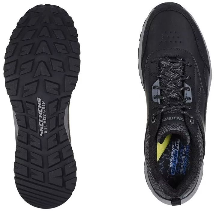 Кросівки чоловічі Skechers Relaxed Fit Slade - Peralto 210925 BLK 43 (10 US) чорніфото