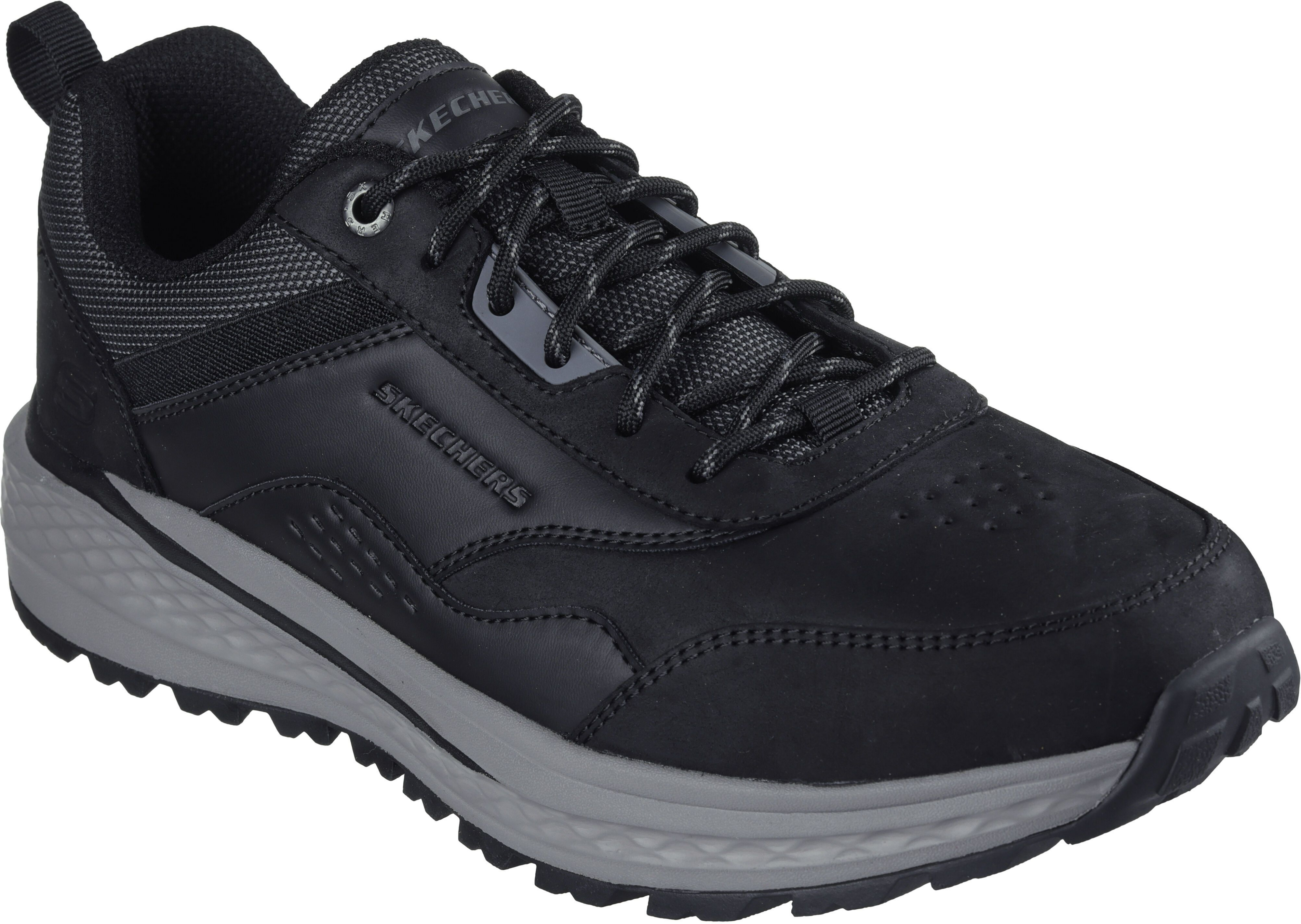 Кросівки чоловічі Skechers Relaxed Fit Slade - Peralto 210925 BLK 41 (8 US) чорніфото