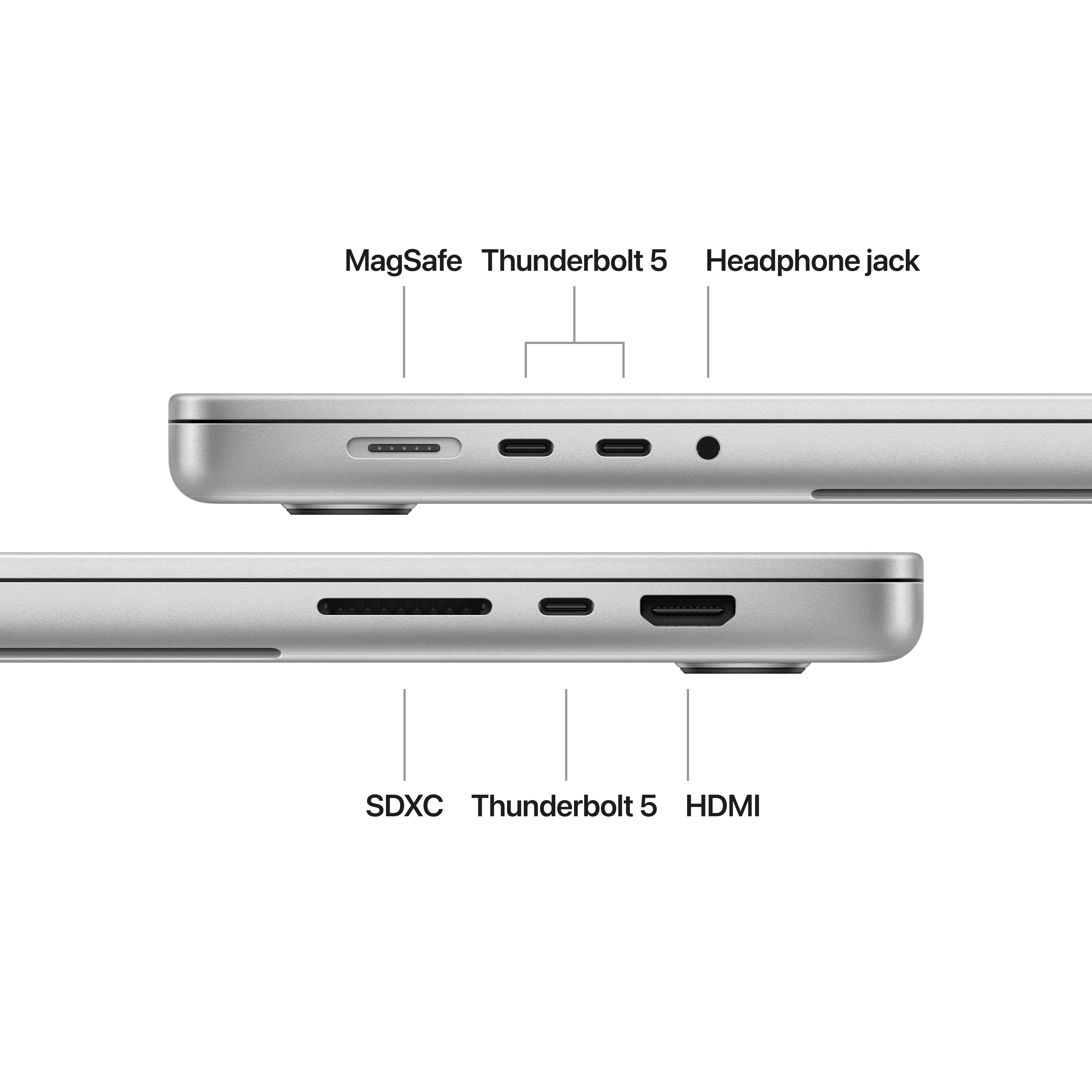 Ноутбук APPLE MacBook Pro 16" M4 MAX 36/1TB (MX2V3UA/A) Silver MX2V3 фото 7