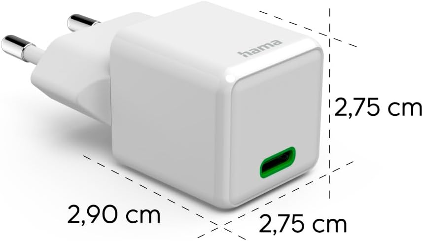 Сетевое зарядное устройство Hama 25W USB-С, PD, White (00201981) фото 11