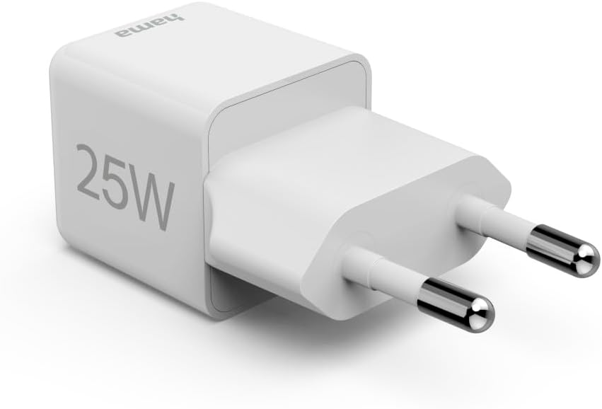 Сетевое зарядное устройство Hama 25W USB-С, PD, White (00201981) фото 2