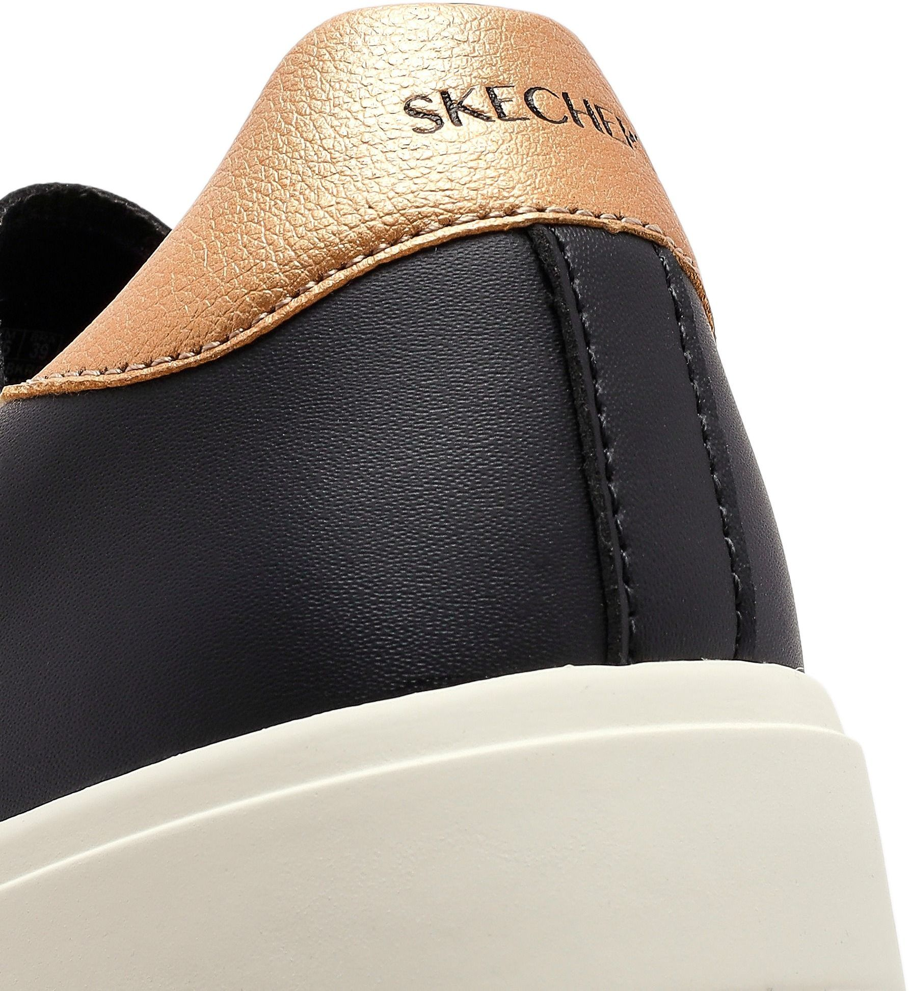 Кеди низькі жіночі Skechers Eden Lx 185016 BKRG 41 (11 US) чорніфото11