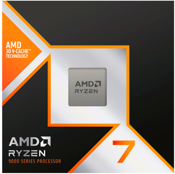 Процессор AMD Ryzen 7 9800X3D (100-100001084WOF) – купить в