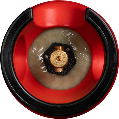 Баллон газовый композитный Gutgas Ragasco CR-12.5, пропан/бутан 5кг/6кг, вентиль KLF (GHCL1222) фото 