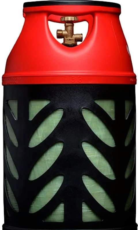 Балон газовий композитний Gutgas Ragasco CR-24.5, пропан/бутан 10кг/12кг, вентиль KLF (GHCL2422)фото