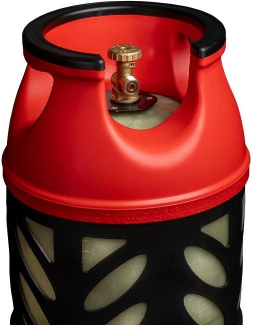 Баллон газовый композитный Gutgas Ragasco CR-18.2, пропан/бутан 7.5кг/8.5кг, вентиль KLF (GHCL1822) фото 