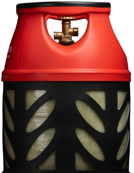 Баллон газовый композитный Gutgas Ragasco CR-18.2, пропан/бутан 7.5кг/8.5кг, вентиль KLF (GHCL1822) фото 