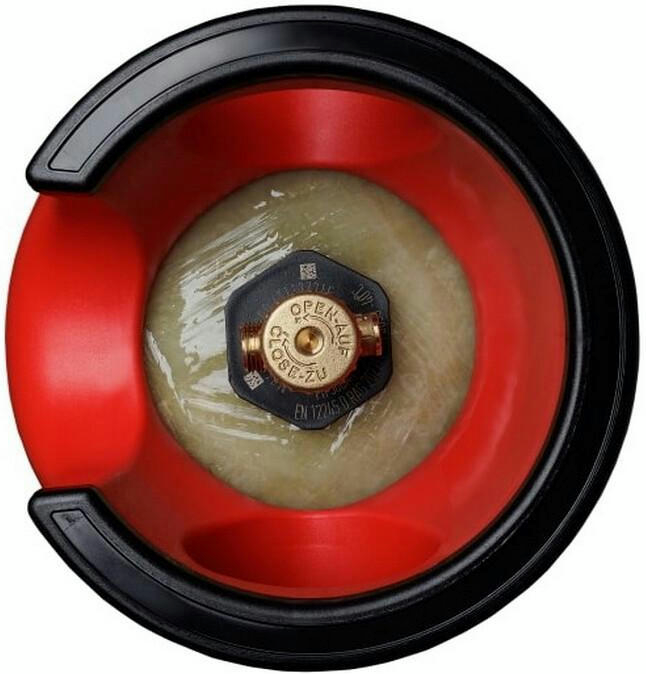 Баллон газовый композитный Gutgas Ragasco CR-33.5, пропан/бутан 14кг/16.5кг, вентиль KLF (GHCL3322) фото 