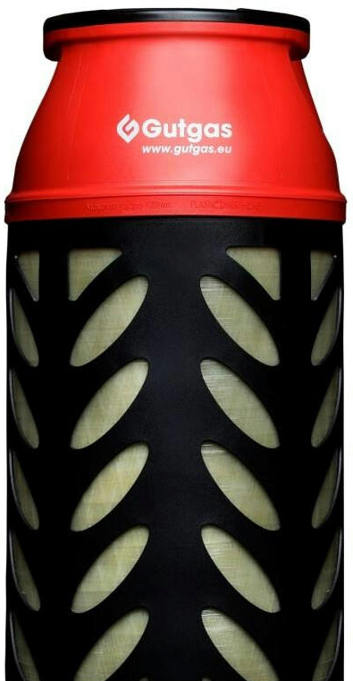 Баллон газовый композитный Gutgas Ragasco CR-33.5, пропан/бутан 14кг/16.5кг, вентиль KLF (GHCL3322) фото 