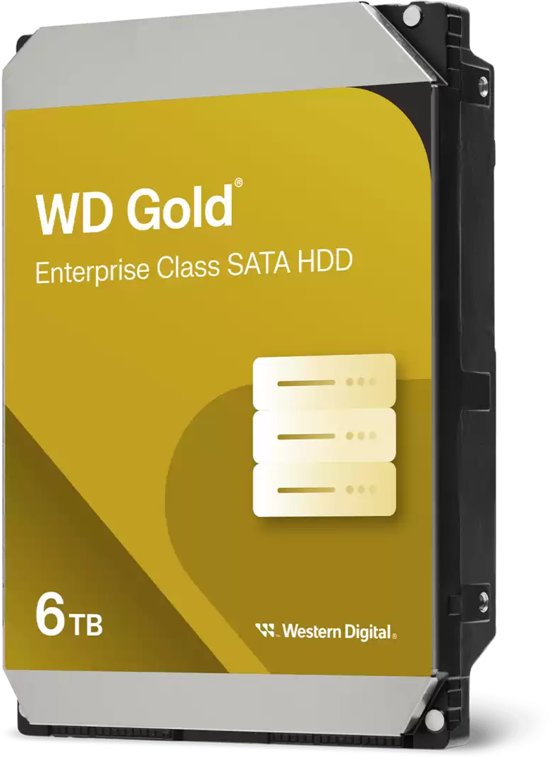 Жесткий диск WD 6TB 3.5" 7200 256MB SATA Gold (WD6004FRYZ) фото 3