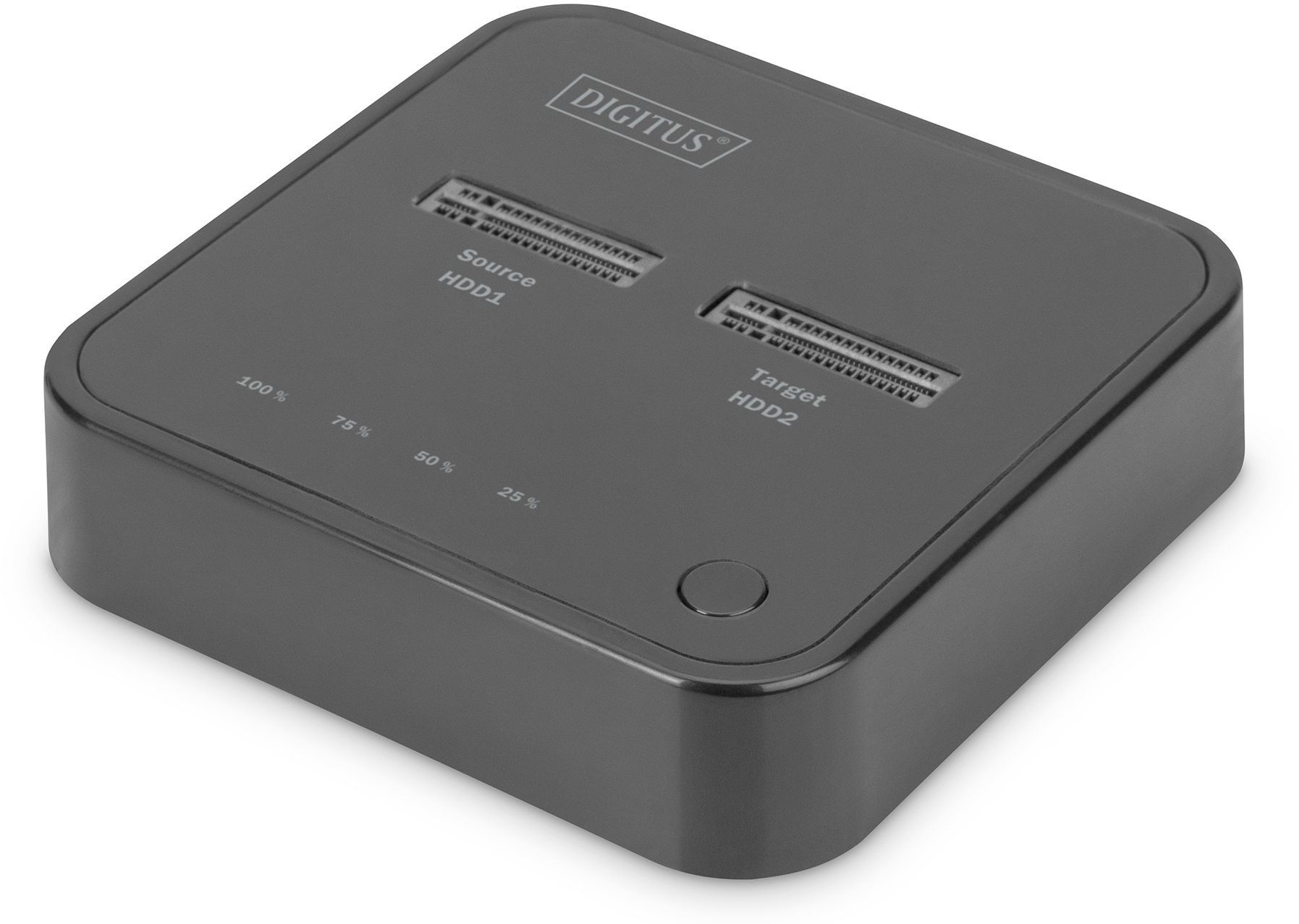 Док-станция DIGITUS Dual M.2 NVMe SSD USB Type-C 3.2 Black (DA-71545) фото 3